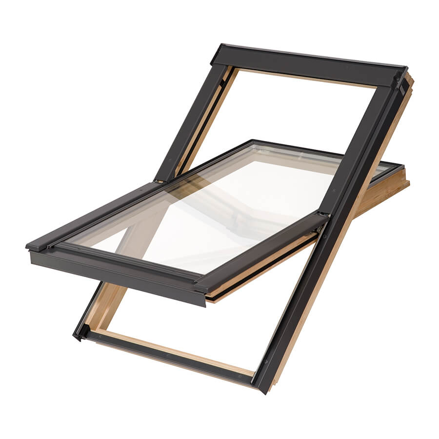 Wetterbest Fereastră de mansardă ROOFLITE + RAMA 66x118