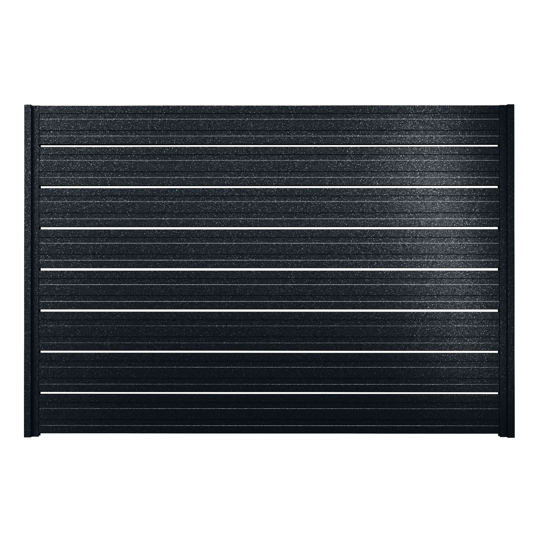 Gard orizontal lamele caseta X140 - 1x1m