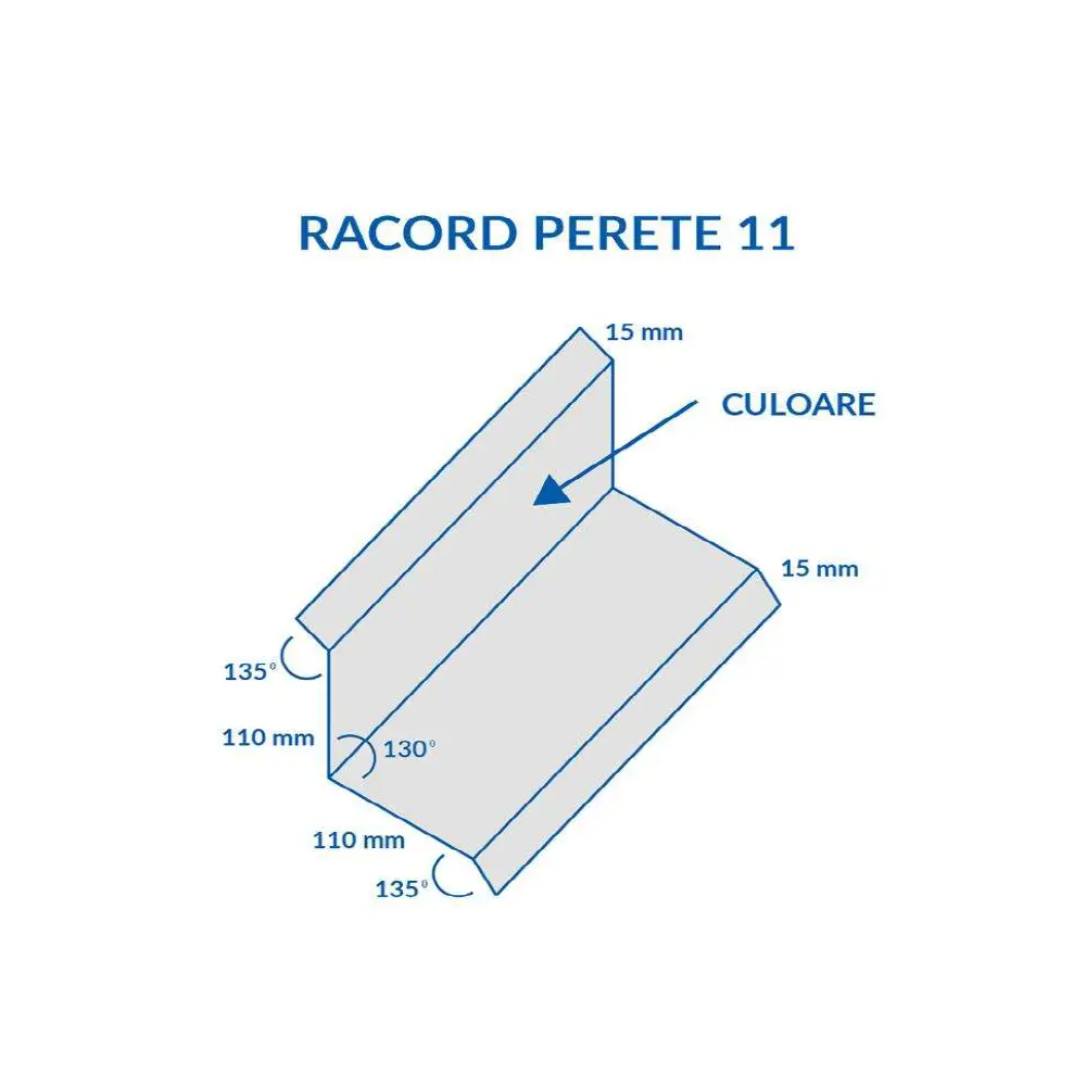 Blachotrapez Racord perete 11