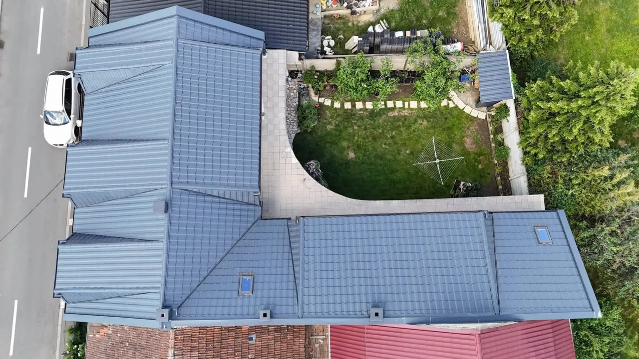Acoperiș finalizat cu finisaj Grande Mat — Satu Mare