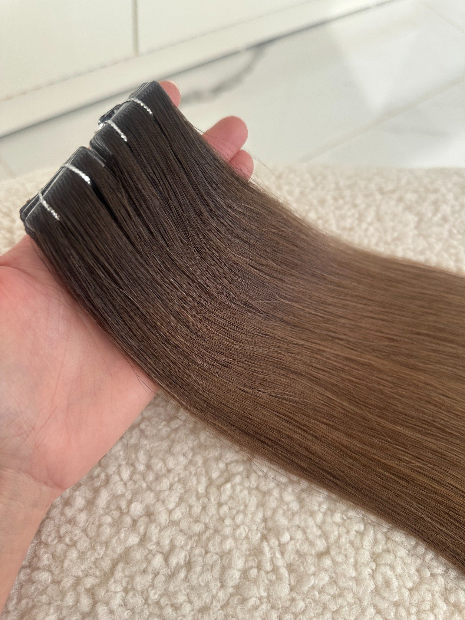 Extensii Invisible Tape Ombre #1B/#4 - Extensii de par București