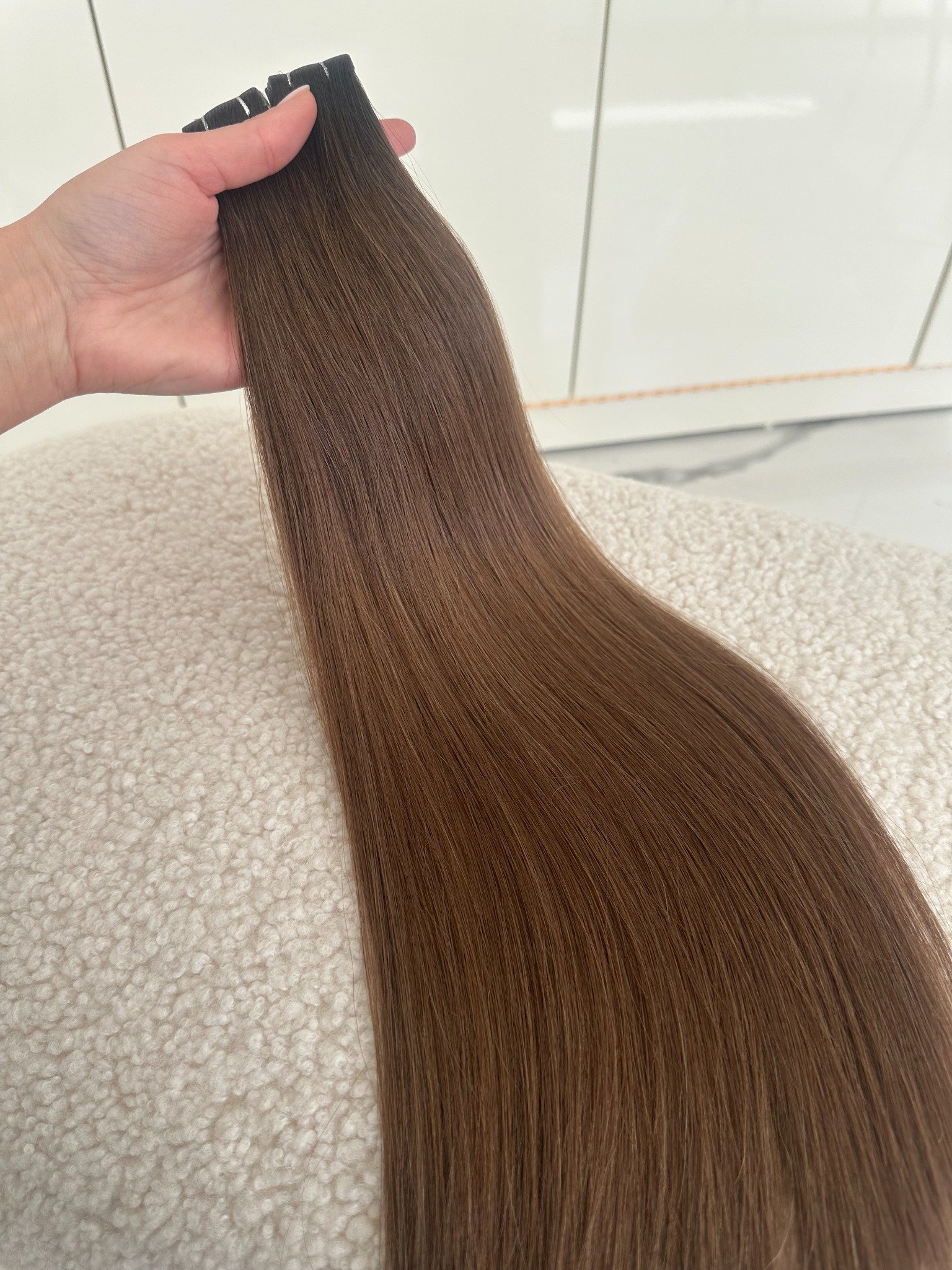 Extensii Invisible Tape Ombre #1B/#4 - Extensii de par București