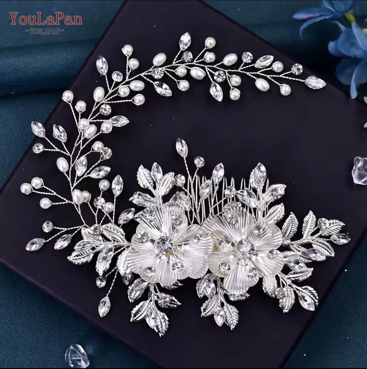 Accesoriu Mireasă Royal Pearl - Extensii de par București Accesoriu Mireasă Royal Pearl - Extensii de par București