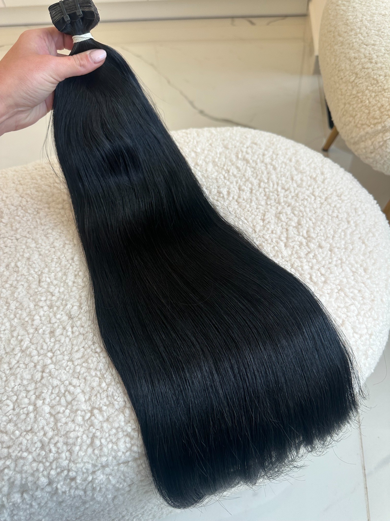 Extensii Tape-in SLAVIC Hair Negru - Extensii de par București