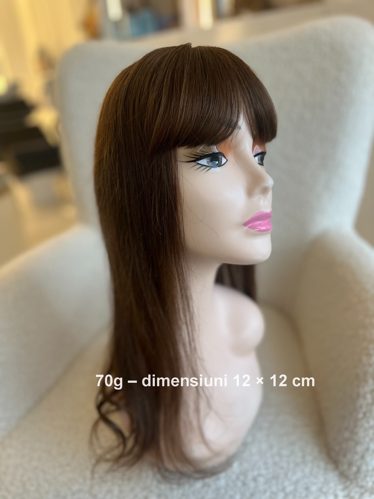 Top Lace Castaniu - Extensii de par București