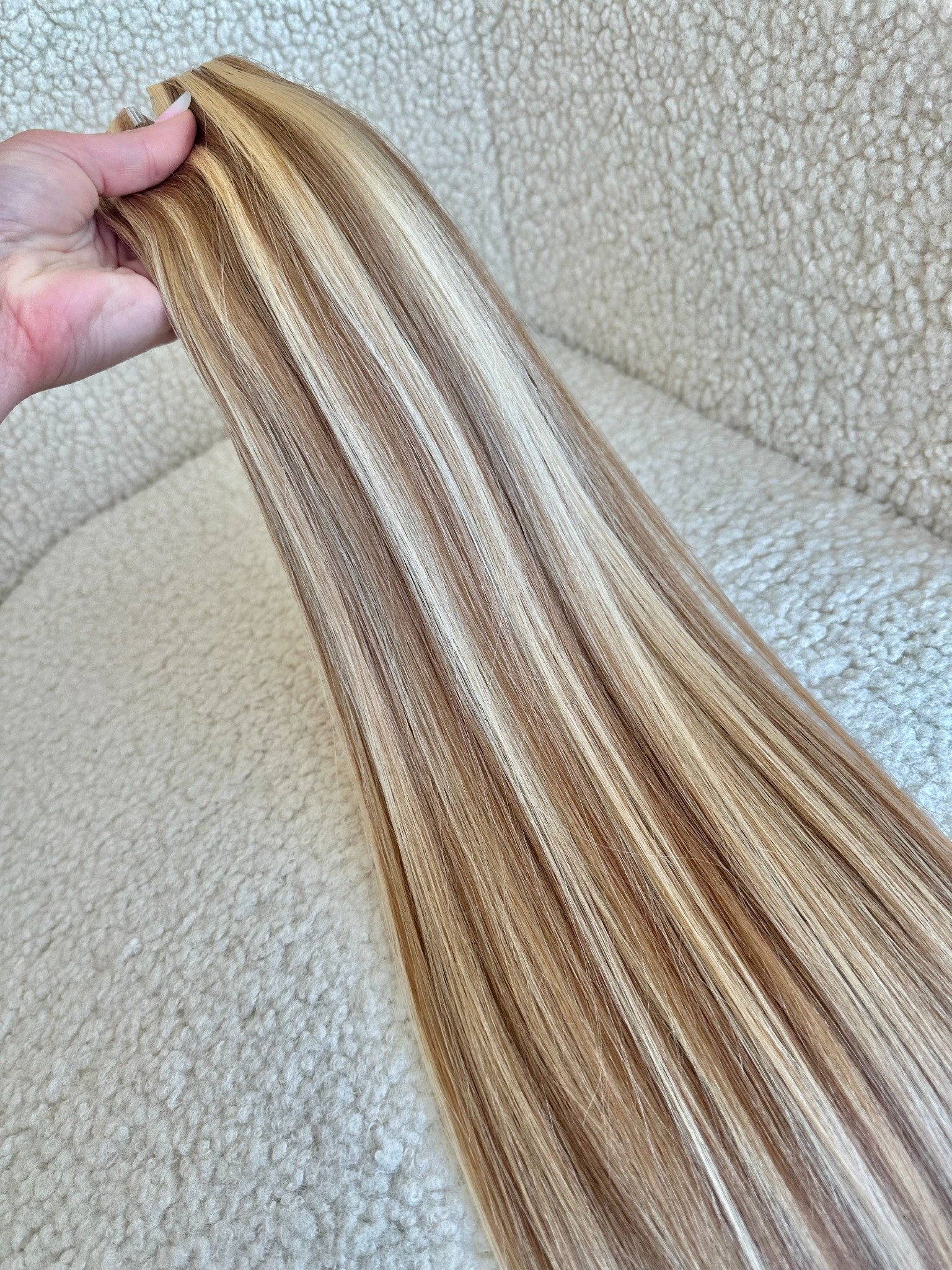 Extensii Invisible Tape Balayage #8/ #22 - Extensii de par București