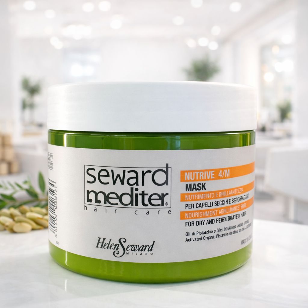 Helen Seward Nutrive 4/M – Mască Nutritivă & Hidratantă pentru Păr Uscat, 500 ml - Extensii de par București