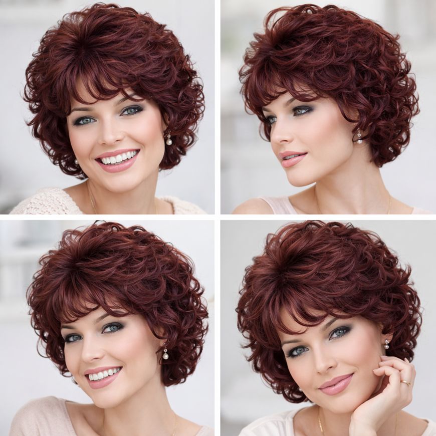 Peruca look natural Roscat #33 - Extensii de par București