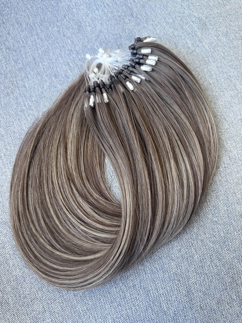 Extensii Microring Oskar Balayage #9/#20 - Extensii de par București