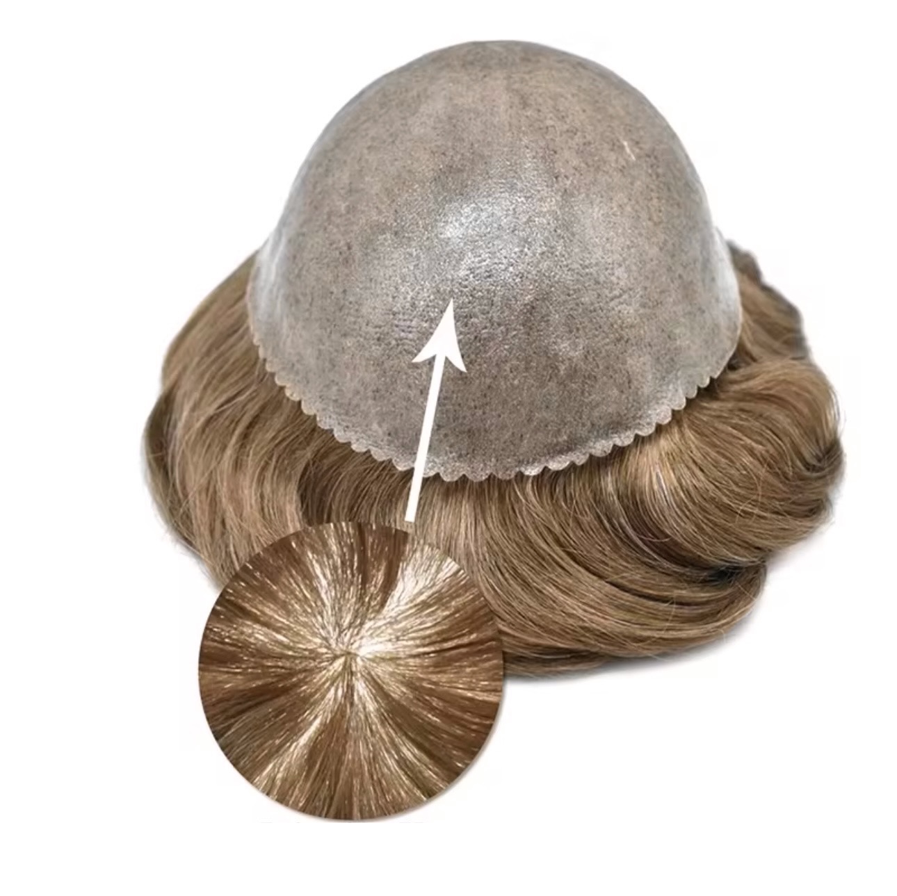 Proteza capilara pentru femei Blond Inchis - Extensii de par București Proteza capilara pentru femei Blond Inchis - Extensii de par București