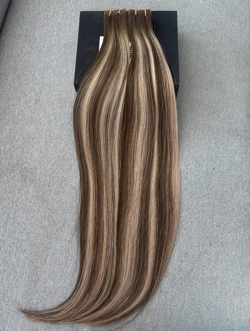 Extensii Invisible Tape Balayage #4/17/4 - Extensii de par București