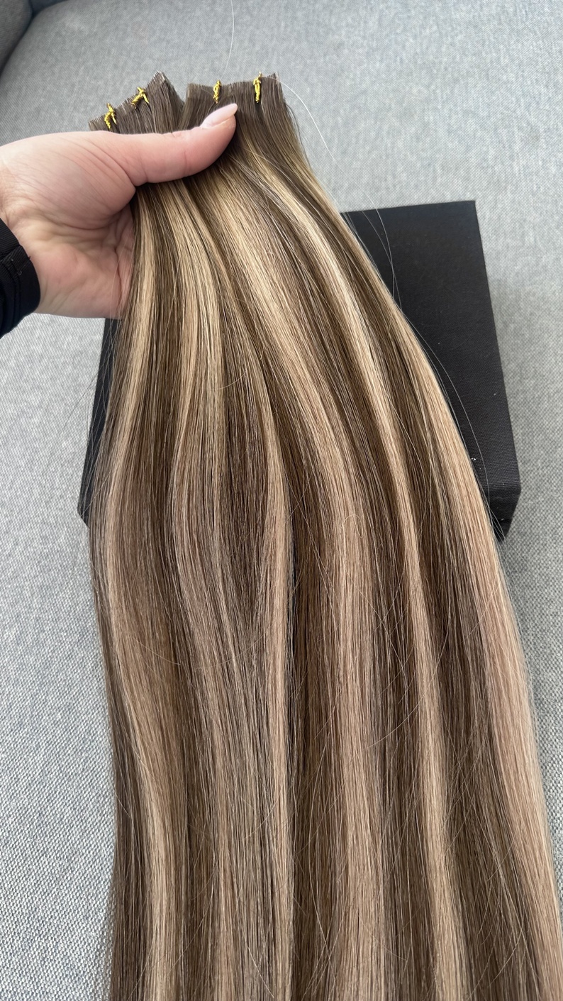 Extensii Invisible Tape Balayage #4/17/4 - Extensii de par București
