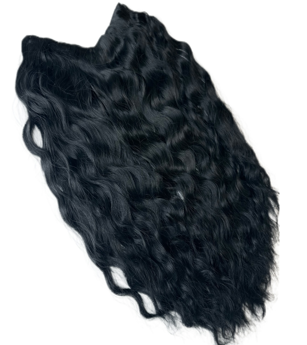 Tresa Eva Hair (4D) Negru Ondulat #1  - Extensii de par București
