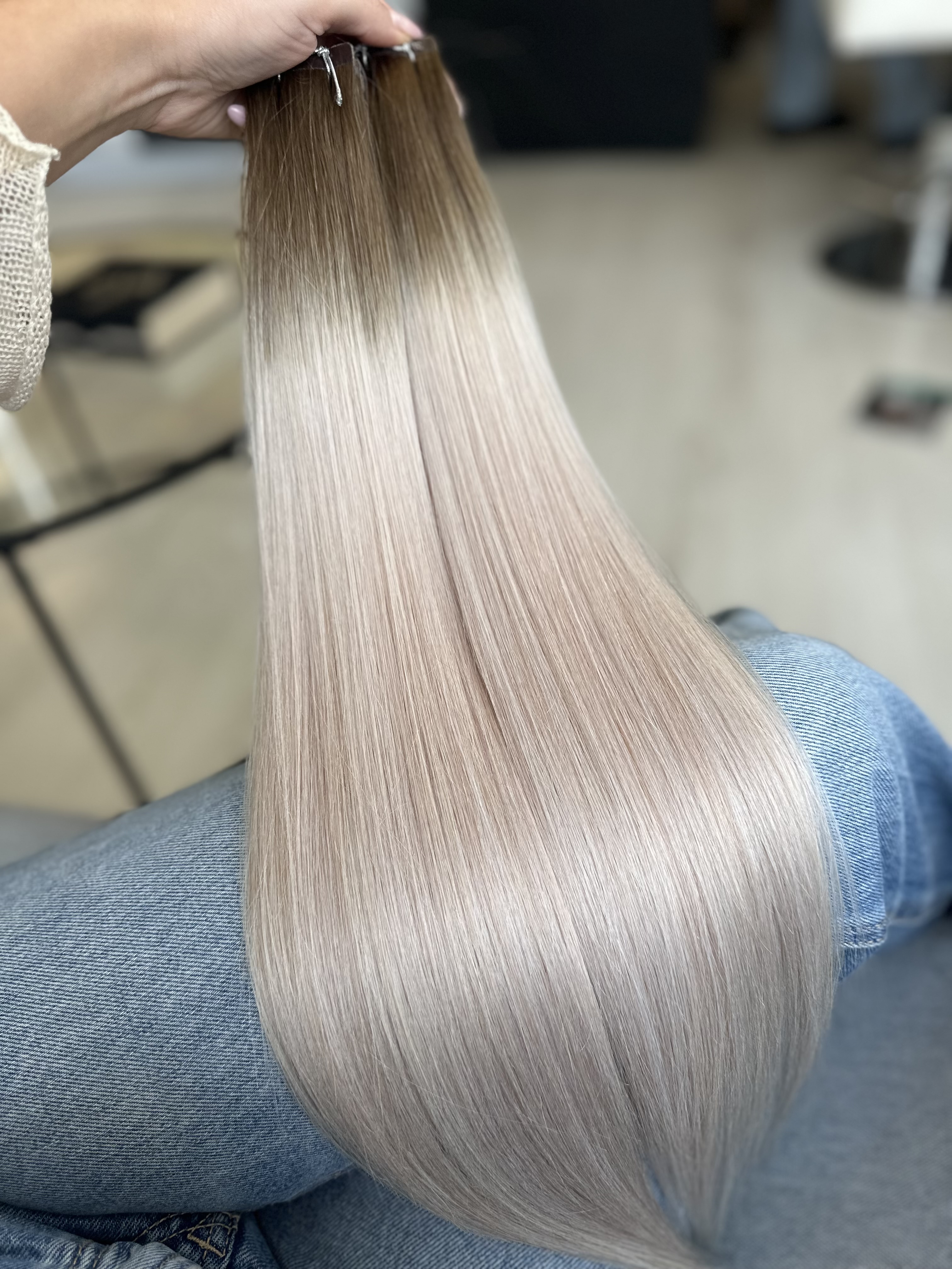 Extensii Tape In Diamond Ombre #9/#60A - Extensii de par București