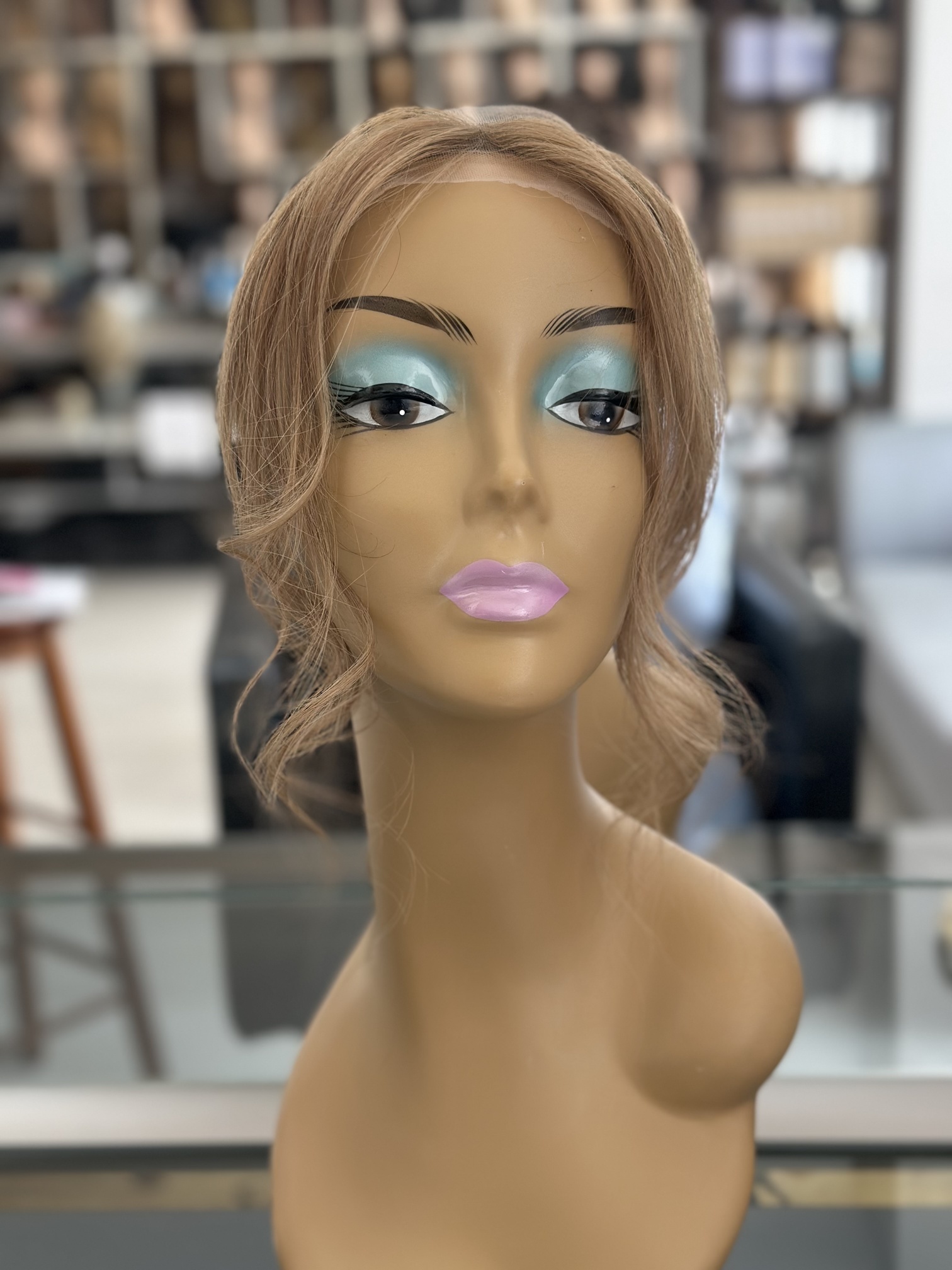 Mesa Partiala pentru Contouring Saten Natural Deschis - Extensii de par București