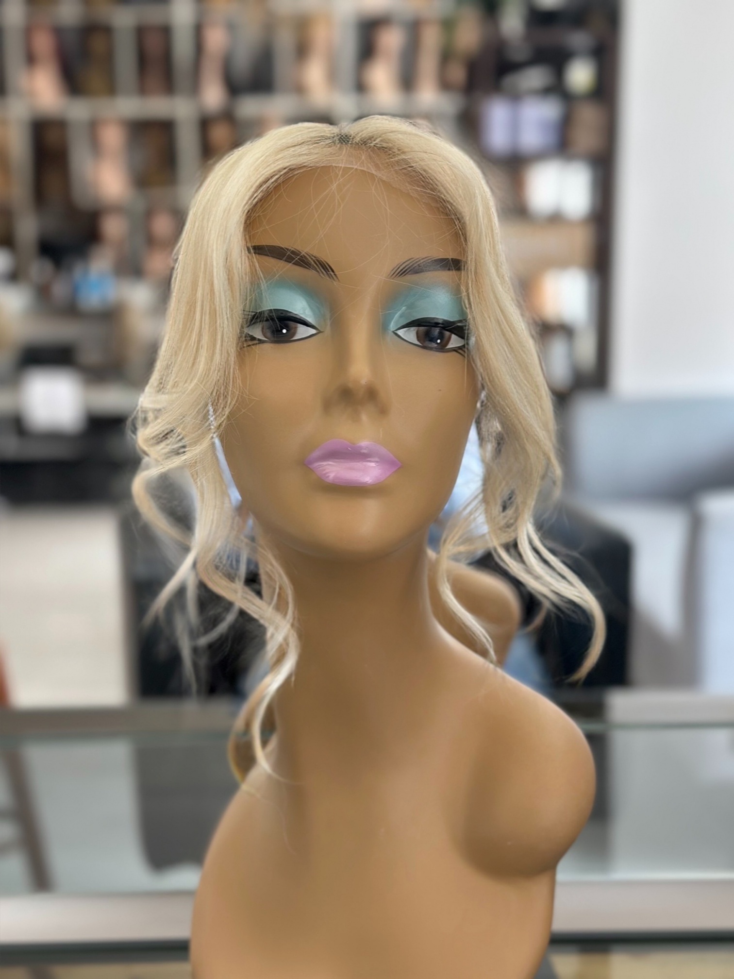 Mesa Partiala pentru Contouring Blond Suvitat - Extensii de par București
