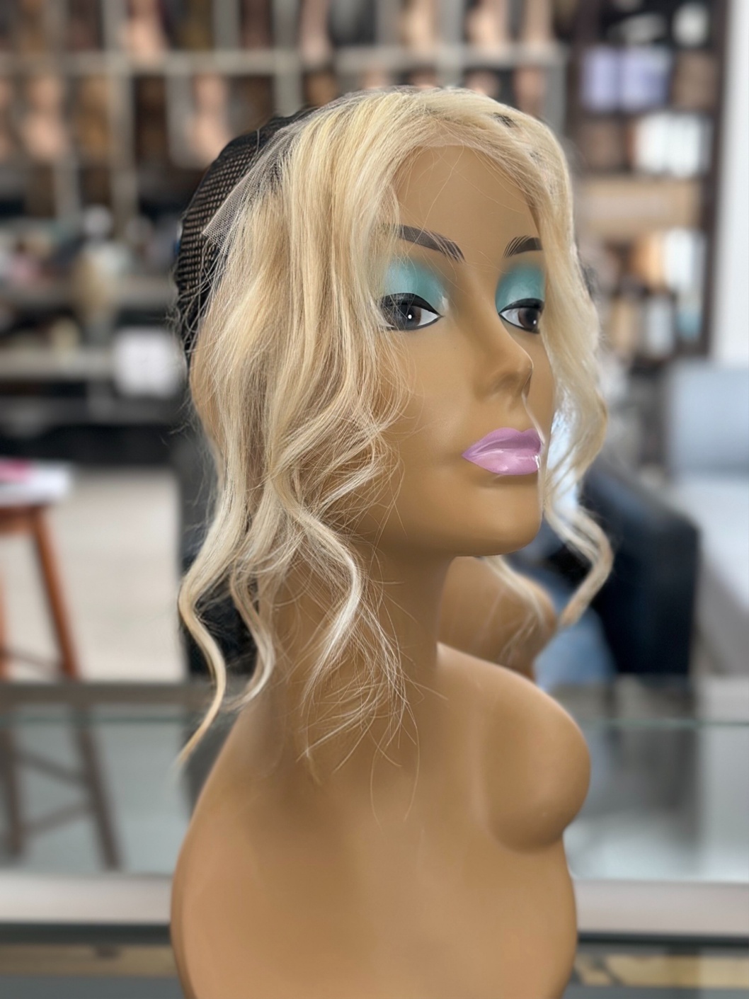 Mesa Partiala pentru Contouring Blond Suvitat - Extensii de par București