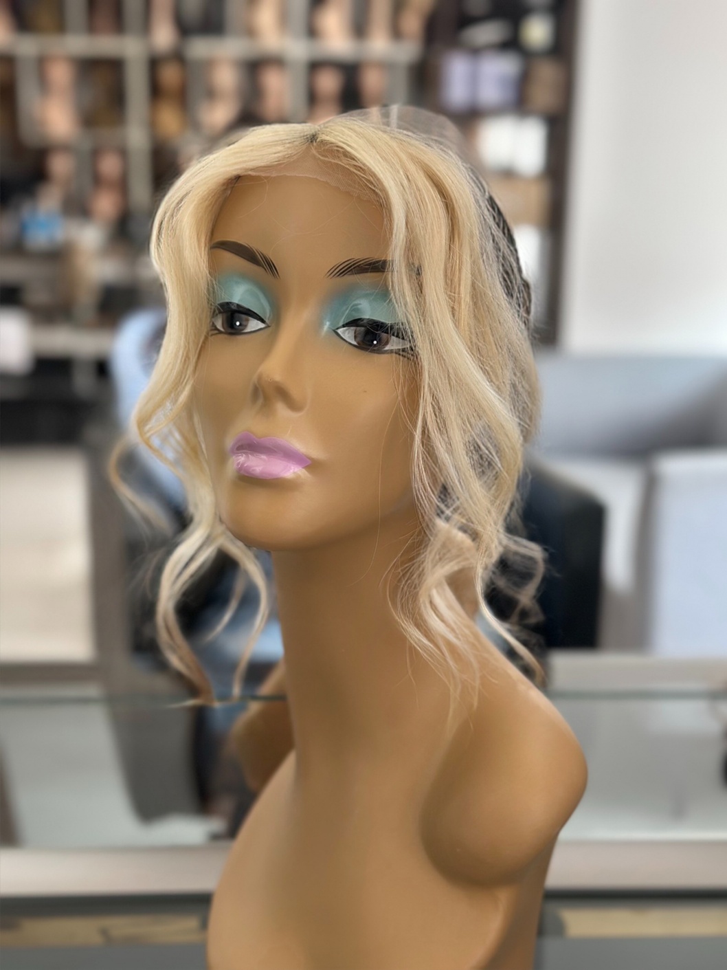 Mesa Partiala pentru Contouring Blond Suvitat - Extensii de par București
