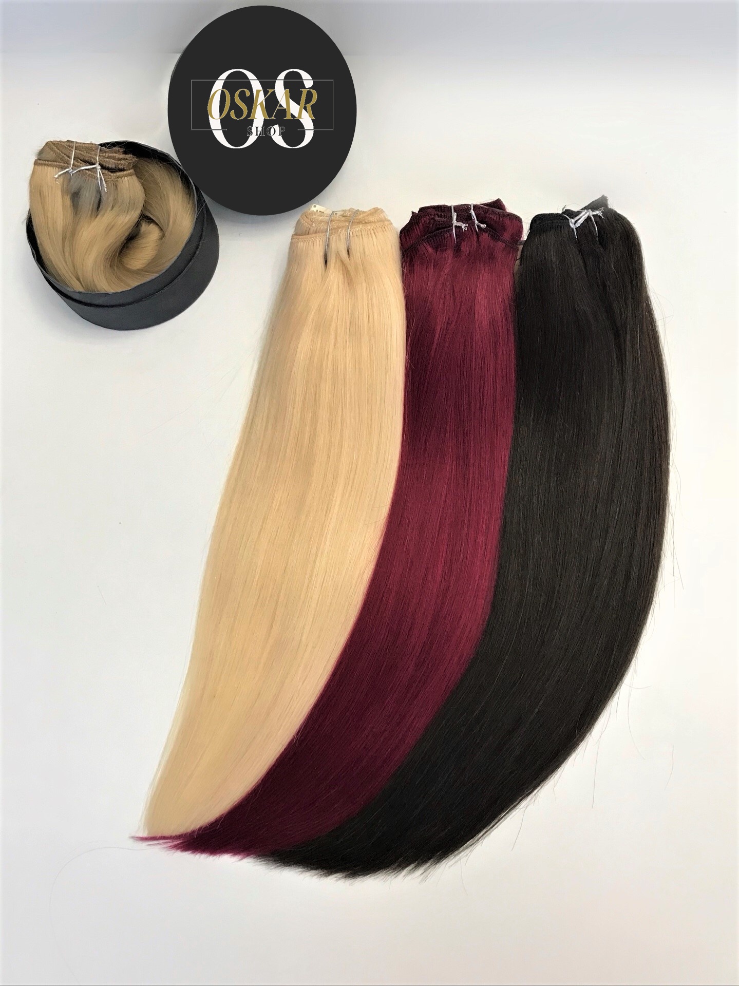 Extensii Clip-On Luxe Ombre #3 613# - Extensii de par București
