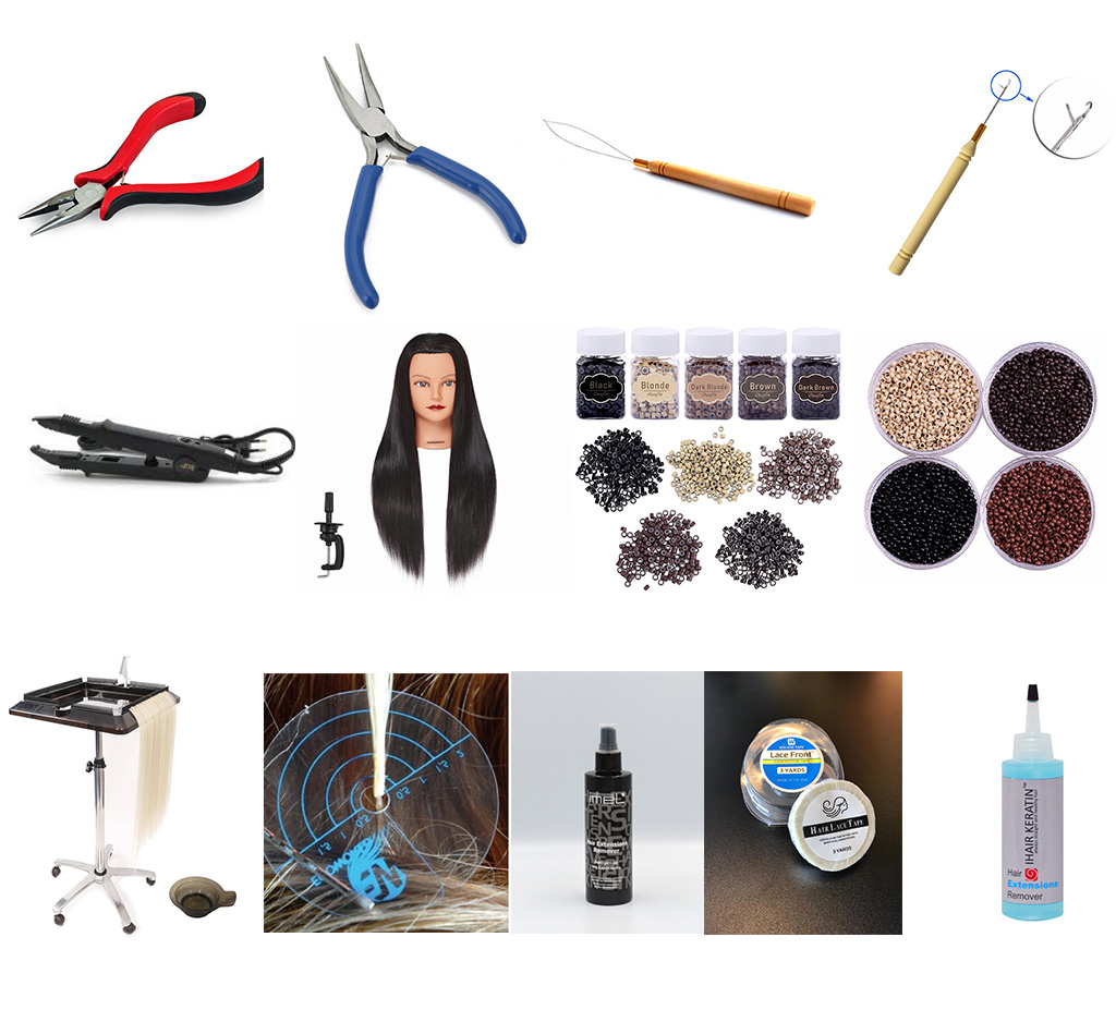 Kit Complet Cursuri aplicare Extensii de păr - Extensii de par București