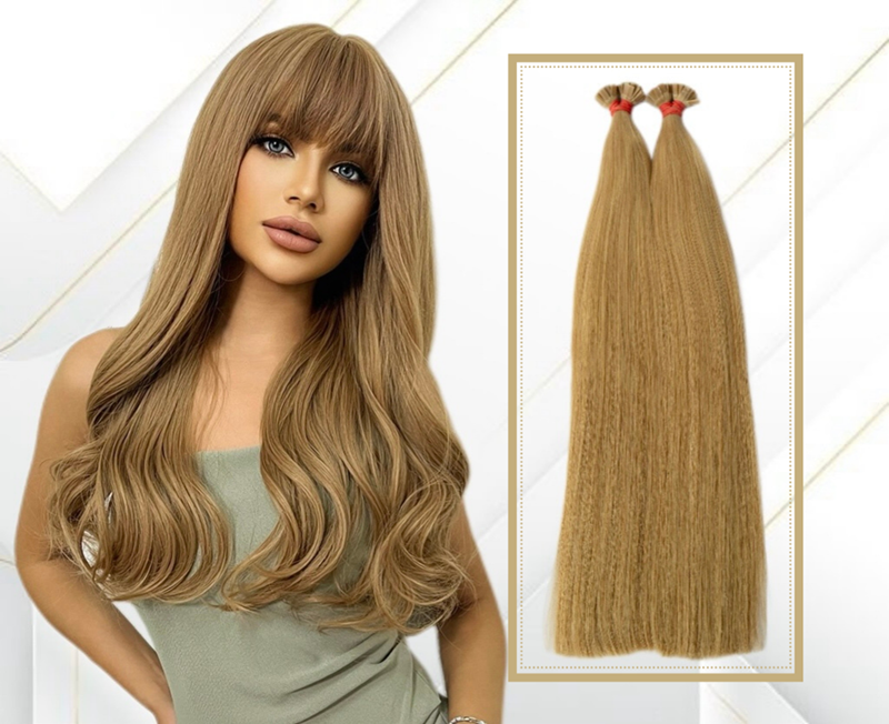 Extensii Cheratina Par Slavic #8 Blond Aluna - Extensii de par București