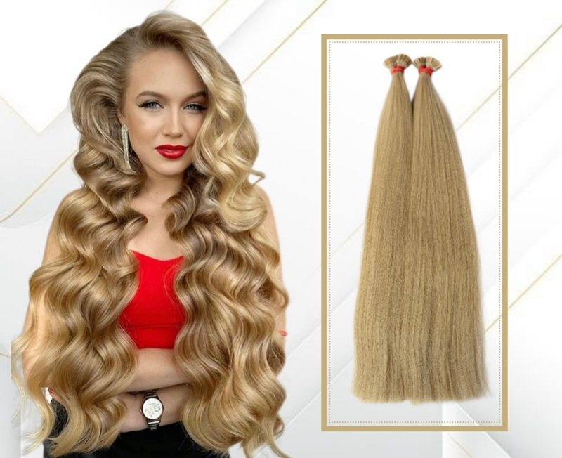 Extensii Cheratina Par Slavic #9.0 Blond Natural - Extensii de par București
