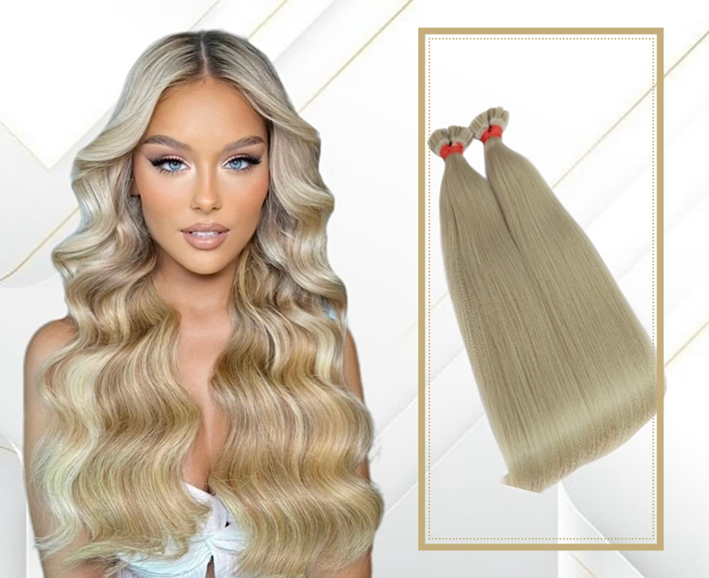 Extensii Cheratina Par Slavic #10.1 Blond Bej - Extensii de par București