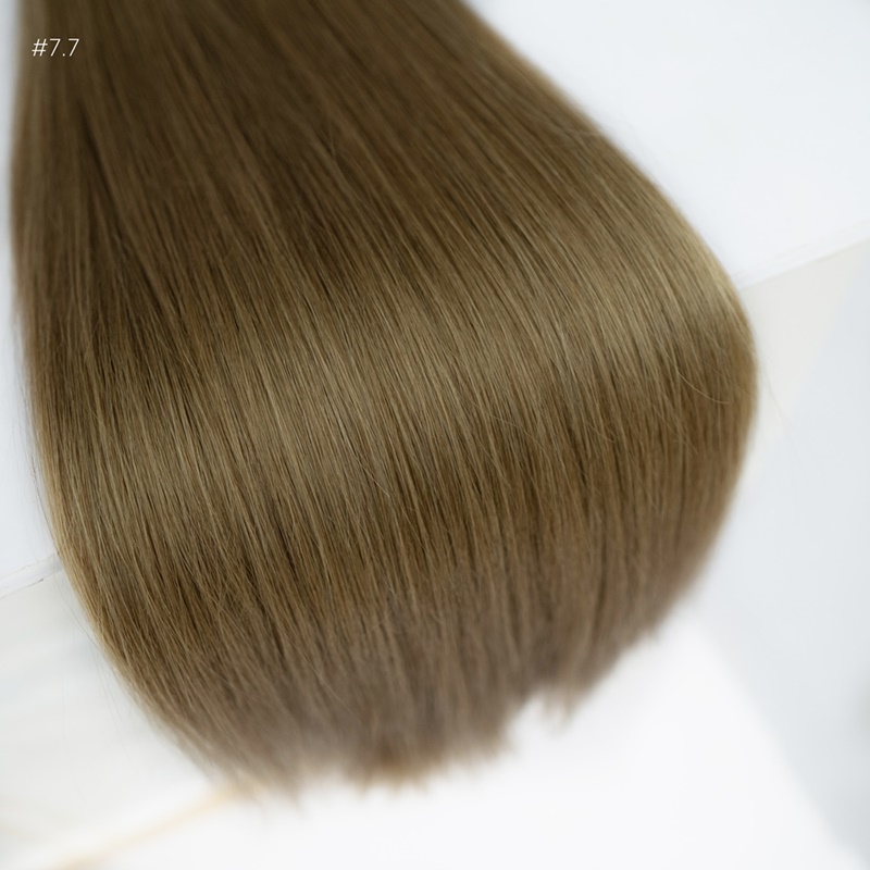 Extensii Cheratina Par Slavic #7K Saten Natural Deschis - Extensii de par București