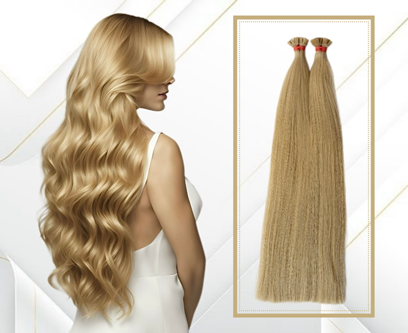 Extensii Cheratina Par Slavic #9.13 Blond Nisipiu - Extensii de par București