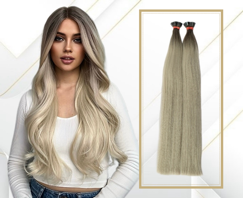 Extensii Cheratina Par Slavic Ombre #3/ #12 - Extensii de par București