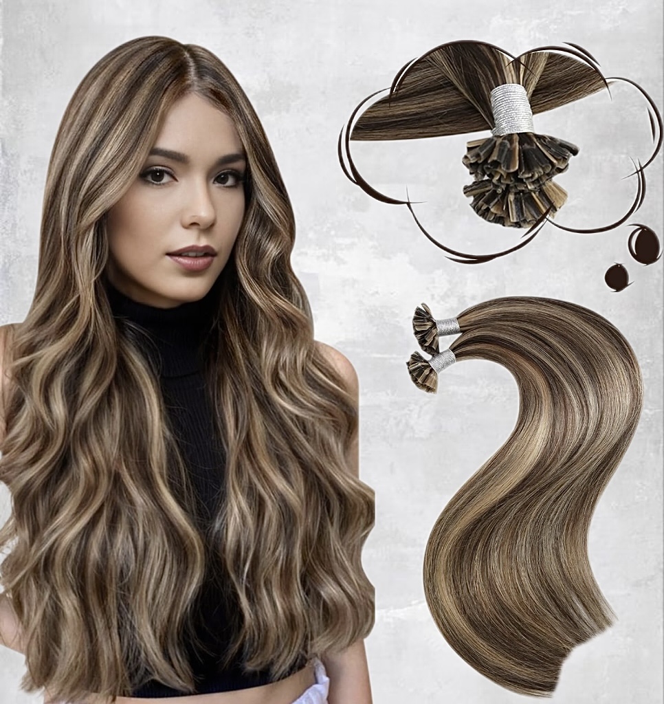 Extensii cheratina Diamond Balayage #4 #24 - Extensii de par București Extensii cheratina Diamond Balayage #4 #24 - Extensii de par București