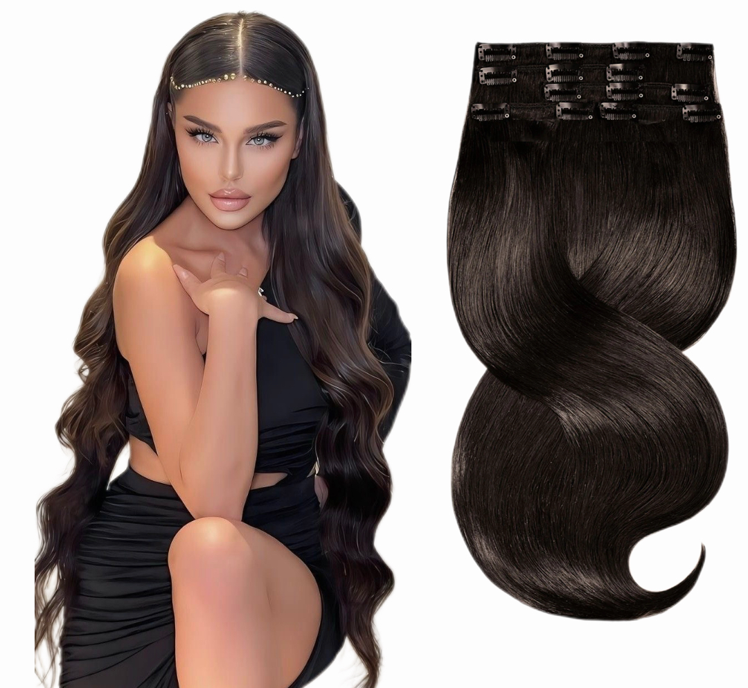 Extensii Clip-On Luxe Extreme #2 - Extensii de par București