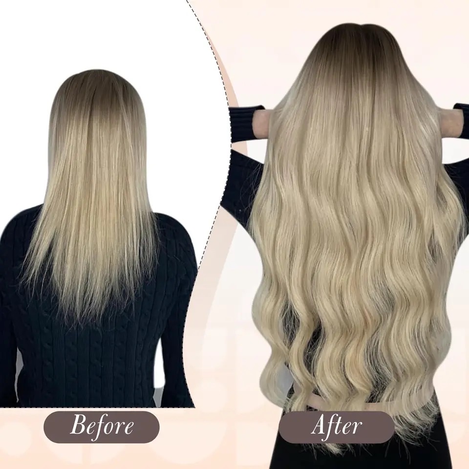 Extensii de Par Flip IN Luxe Ombre #1B #18 - Extensii de par București