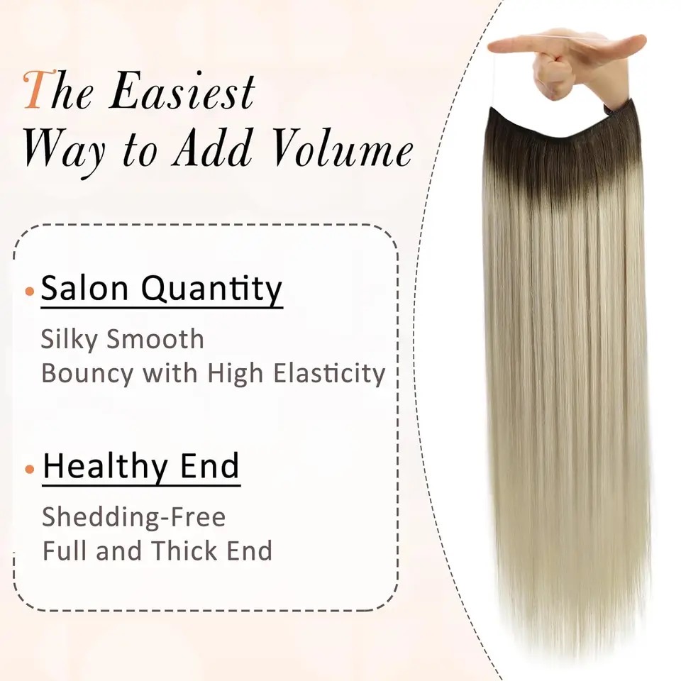 Extensii de Par Flip IN Luxe Ombre #1B #18 - Extensii de par București