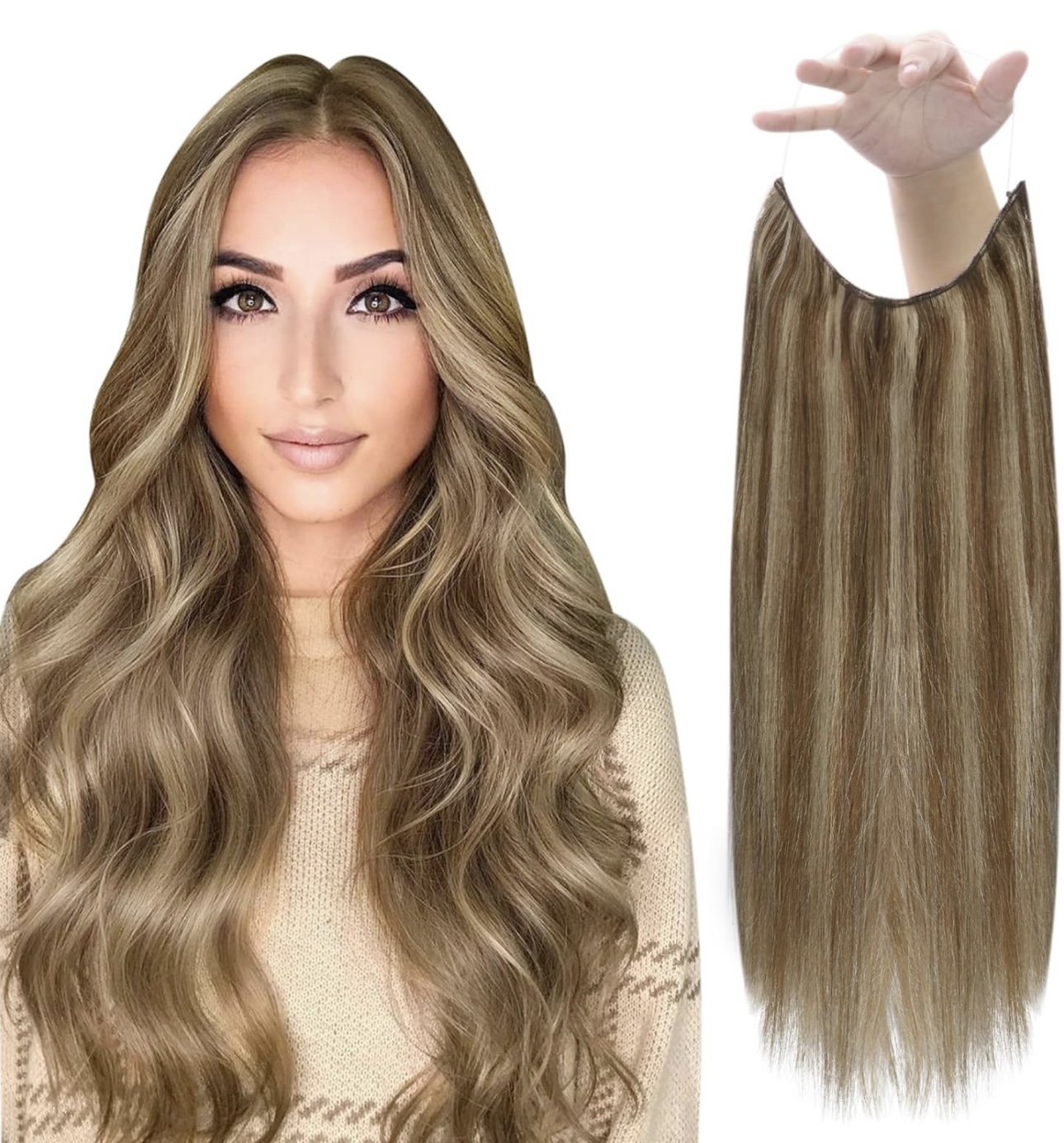 Extensii de Par Flip IN Balayage Luxe #8 #18 - Extensii de par București