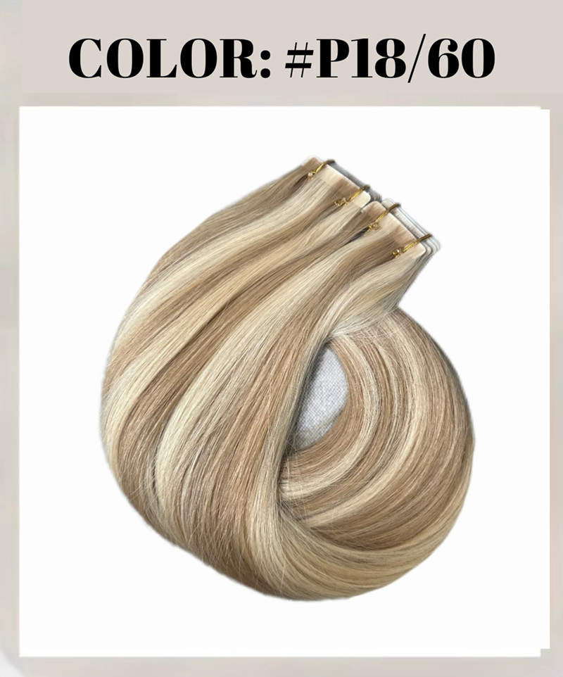 Extensii Invisible Tape Balayage #18/#60 - Extensii de par București