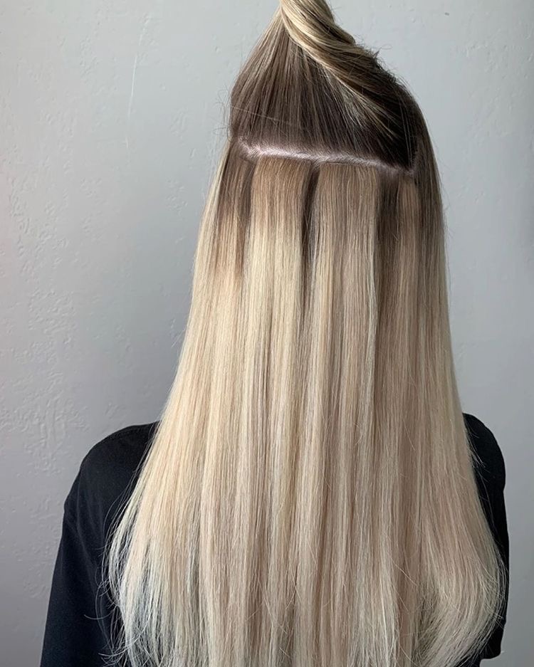 Extensii Invisible Tape Light Grey - Extensii de par București