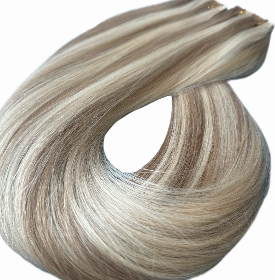 Extensii Invisible Tape Balayage #18/#60 - Extensii de par București