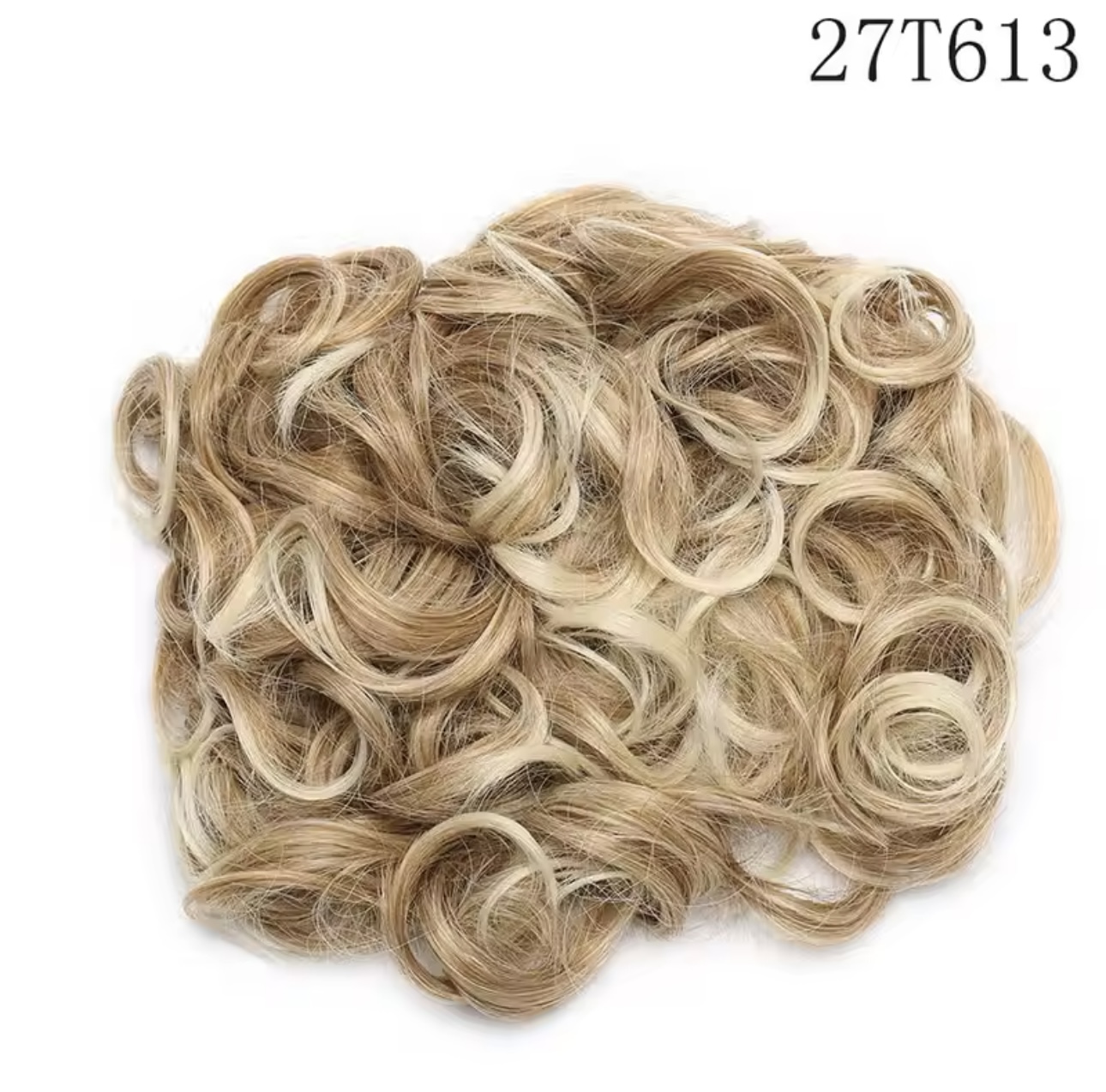 Mesa de volum tip coc Blond Suvitat #27/#613 - Extensii de par București