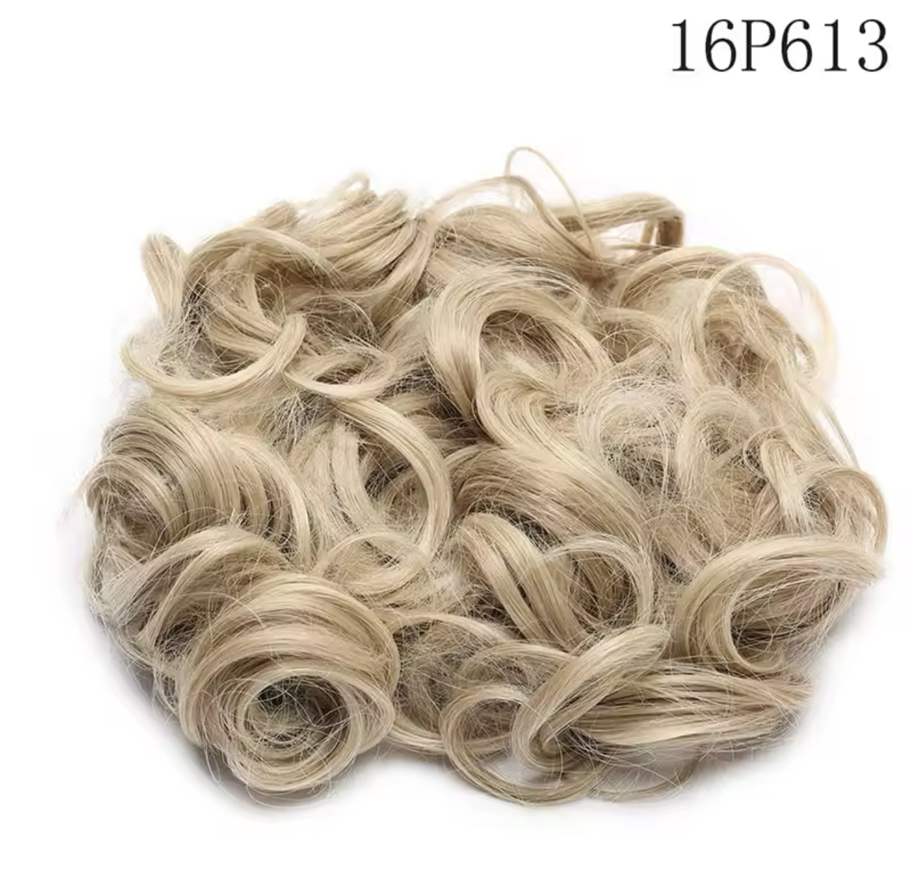Mesa de volum tip coc Blond Suvitat #16/#613 - Extensii de par București