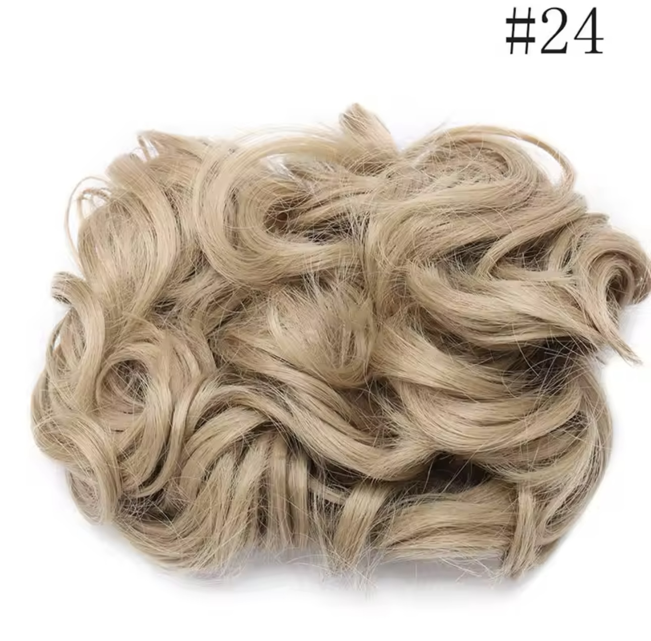 Mesa de volum tip coc Blond Bej - Extensii de par București