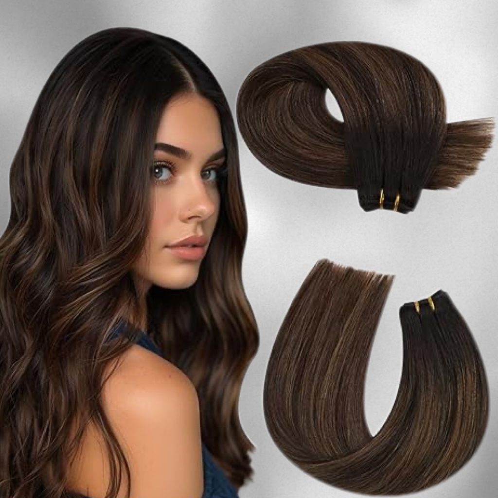 Extensii la Metru Luxe Balayage 1B #7 - Extensii de par București