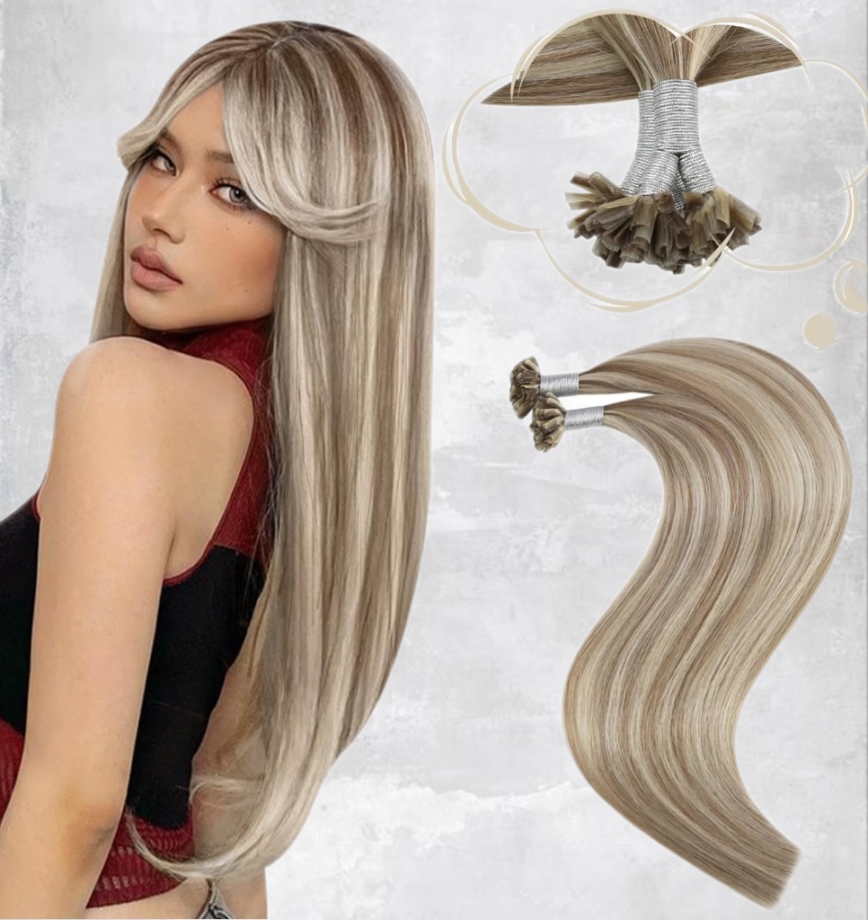 Extensii cheratina Luxe Balayage #9A/ #60 - Extensii de par București