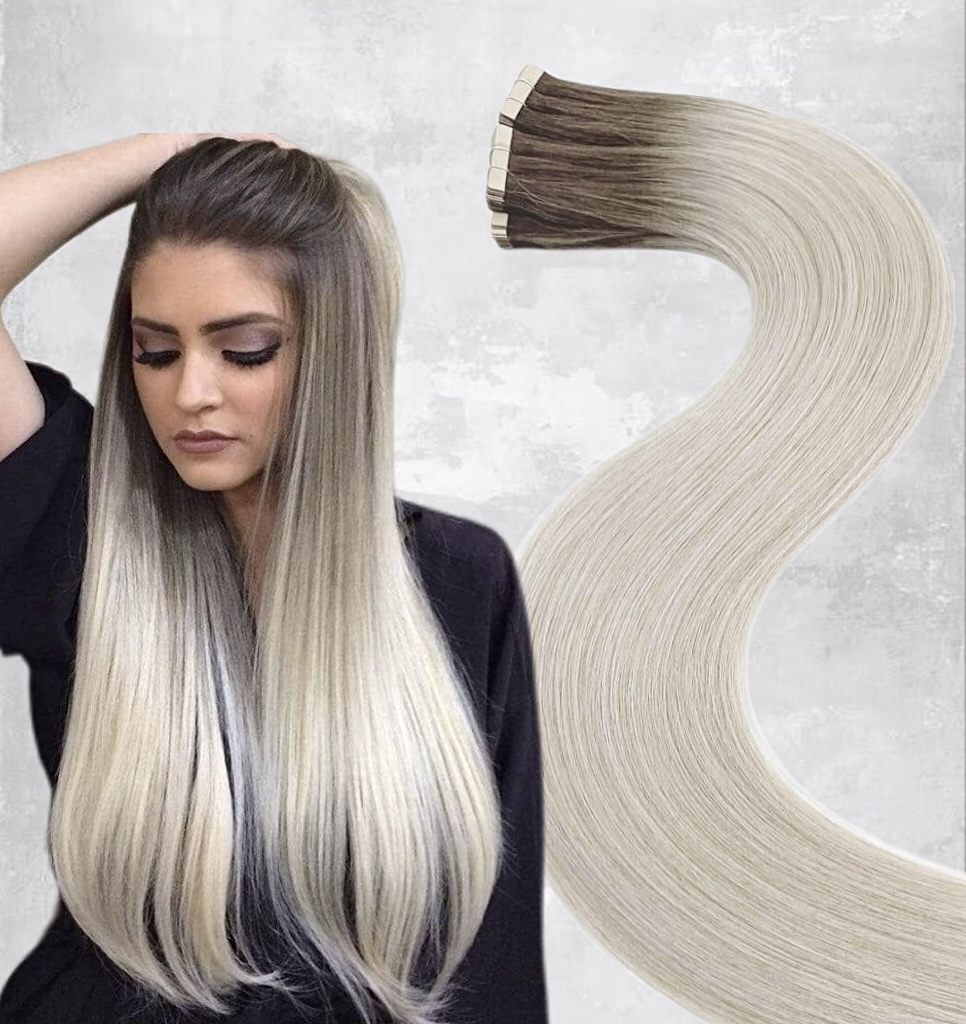 Extensii Tape In Luxe Ombre #9/#60A - Extensii de par București