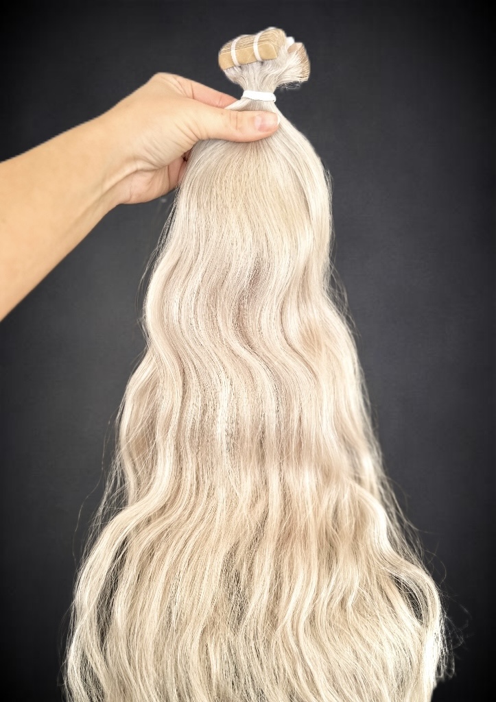 Extensii Tape-in SLAVIC Hair Blond Deschis - Extensii de par București