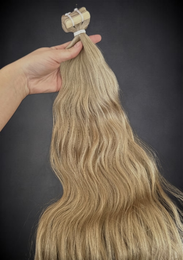 Extensii Tape-in SLAVIC Hair Blond Mediu - Extensii de par București