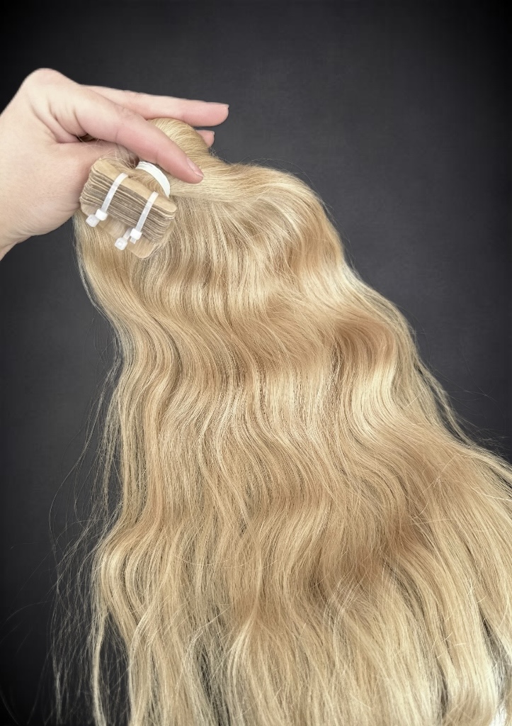 Extensii Tape-in SLAVIC Hair Blond Miere - Extensii de par București