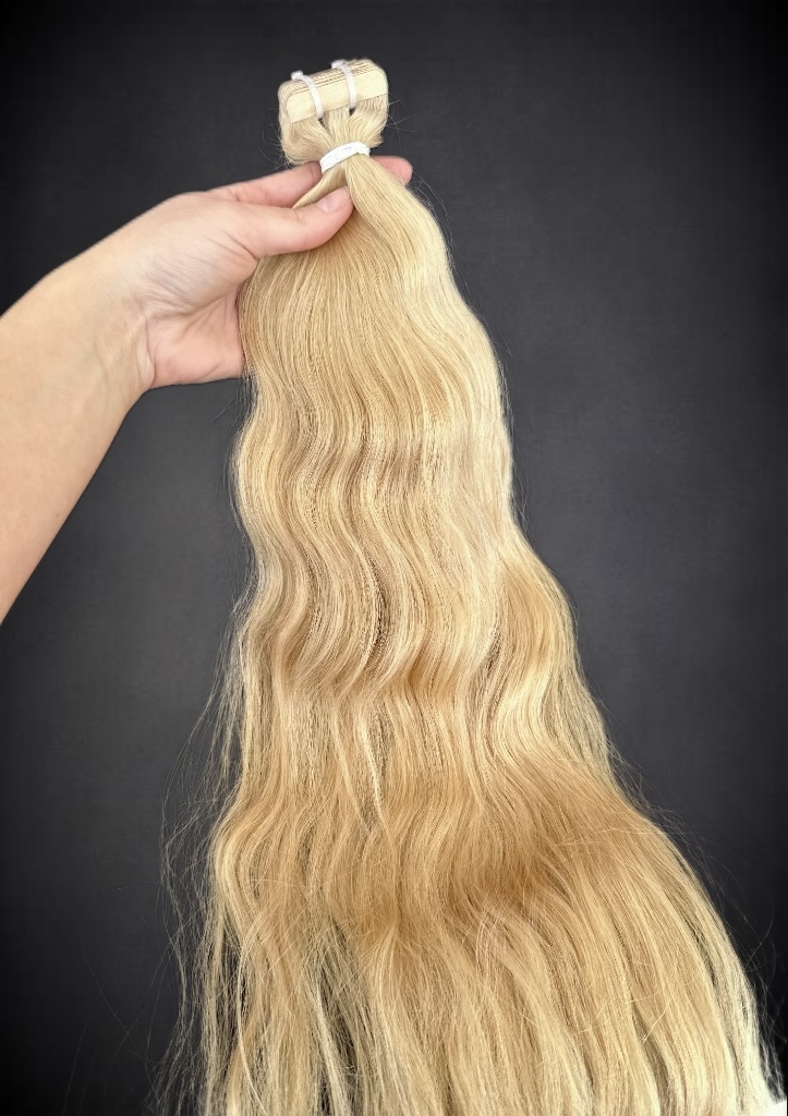 Extensii Tape-in SLAVIC Hair Blond Miere - Extensii de par București