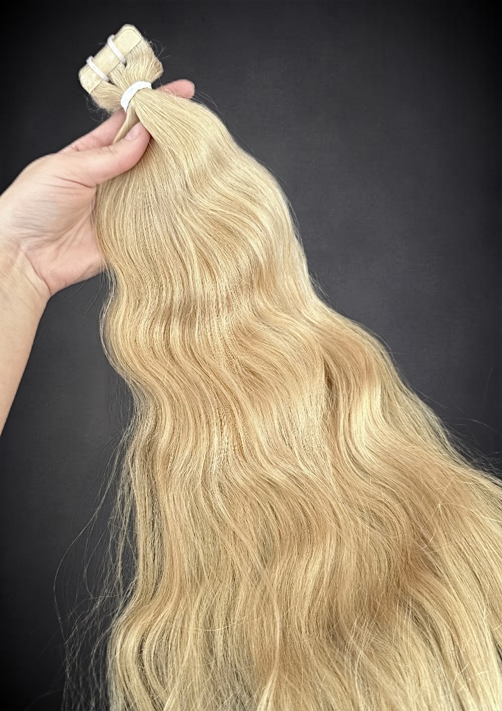 Extensii Tape-in SLAVIC Hair Blond Miere - Extensii de par București