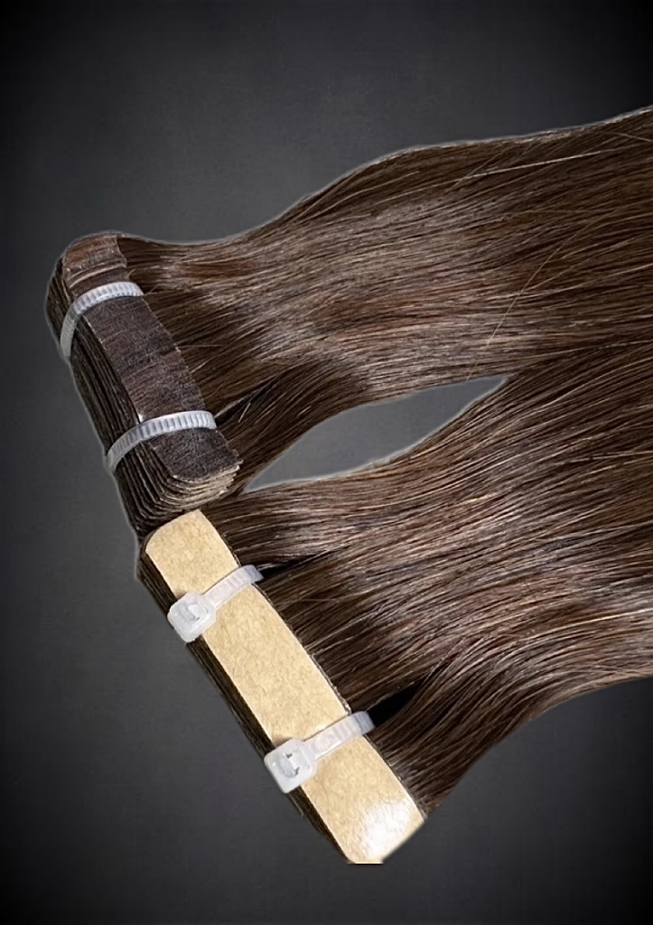 Extensii Tape-in SLAVIC Hair Ciocolatiu - Extensii de par București